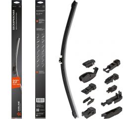 Бескаркасная щетка стеклоочистителя (550 мм, 22"", 10 адаптеров) Airline AWB-BK-550 