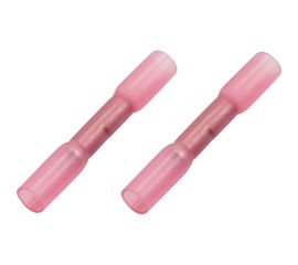 Изолированная термоусаживаемая соединительная гильза REXANT l-37 мм 0.5-1 мм? (гси-т 1.0/гси-т 0,5-1,0) красная, в упаковке 10 штук 06-0430-A 