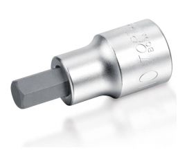 Головка торцевая с шестигранной вставкой HEX 6 мм, L=37 мм, 1/4""DR TOPTUL BCDA0806 