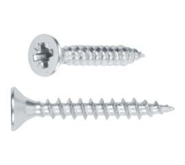 Универсальный шуруп STARFIX 4,5x45 мм, белый цинк, 50 шт. SMZ1-62620-50 