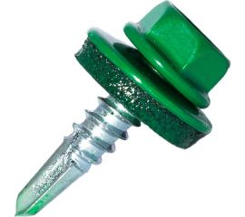 Самосверлящий винт HARDWEX ТМ HWX7-W-P9-5.5x19 мм, св.№3, RAL 6002, 250 шт. 5190000023637 