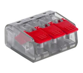 Клемма EKF СМК 221-413 3 отверстия 0.2-4.0 мм2 5шт. PROxima plc-smk-221-413b 