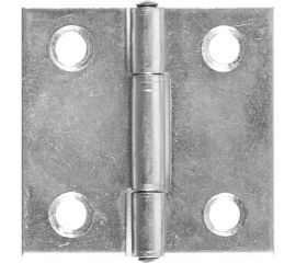 Прямая петля VORMANN 30х30х0,9 мм, оцинкованная, латунный штифт 00503 030 Z 