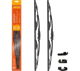 Каркасная щетка стеклоочистителя (510 мм, 20"", 3 адаптера) Airline AWB-K-510K 