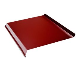 Отлив ТАВРОС 0.4х60х2000 мм, полиэстер, глянец, RAL 3005 винно-красный 3000771 