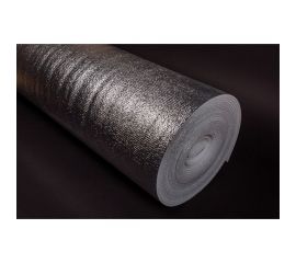 Вспененный полиэтилен ламинированный лавсаном Flexibon FLК 5 с клеевым слоем, 5х1000 мм, 25 м 00000000157 