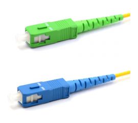 Оптический переходной патч-корд REXANT (SM), 9/125 (OS2) SC/APC-SC/UPC, (Simplex), LSZH, 7м 50-2061 