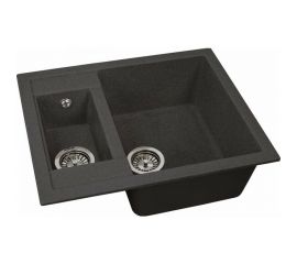 Кухонная мойка GreenStone GRS-21 цвет: черный GRS-21-308 