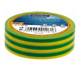 Изолента KANLUX IT-1/20-Y/GN/ 1277 