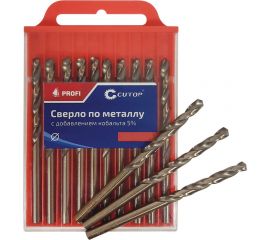 Сверло по металлу с кобальтом (10 шт; 3.9х43х75 мм) CUTOP 48-39-10 