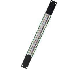 Патч-панель Hyperline PP3-19-16-8P8C-C5E-110D 19, 1U, 16 портов RJ-45, категория 5e, Dual 246054 