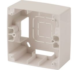 Коробка накладного монтажа ЭРА 12-6101-02 1 пост, Эра 12, слоновая кость Б0043161 