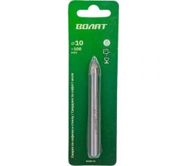 Сверло по кафелю и стеклу твердосплавное копьевидное 10x100 мм ВОЛАТ 81200-10 