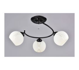 Потолочный светильник РОССВЕТ 3*60Вт*E27 РС20968 BK+CR/3C 