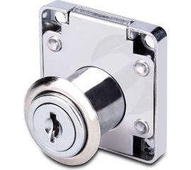 Мебельный замок для дсп Lemax PROF хром Z04 