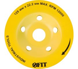 Диск алмазный шлифовальный (125х22.2 мм) FIT 39522 