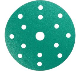 Диск шлифовальный DC341 Film Green (100 шт/уп; 150 мм; 15 отверстий; Р60) Hanko DC341.150.15.0060 