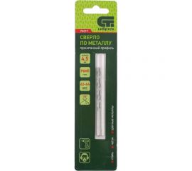 Сверло по металлу (4.5х80х47 мм; Р6М5) СИБРТЕХ 72217 