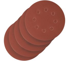 Круг абразивный перфорированный на ворсовой подложке под липучку 5 шт, 125 мм, P500 СИБРТЕХ 738157 