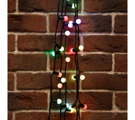 Гирлянда Neon-Night Мультишарики d=17.5мм, 20м, черный ПВХ, 200LED RGB 303-509 