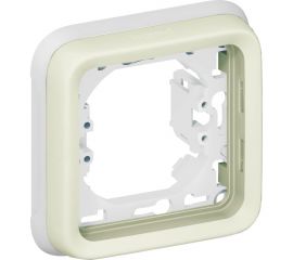 Рамка Legrand Plexo Белый 1-ая с суппортом для внутреннего монтажа IP55 69692 069692 