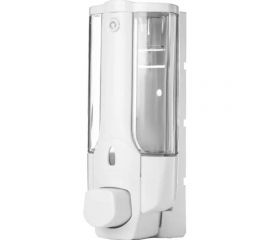 Дозатор для жидкого мыла Topfort 380 мл, пластик белый m-1628 1636960 