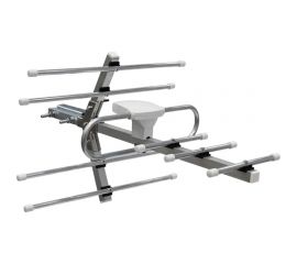 ТВ антенна REXANT наружная, Активная, для аналогового и цифрового ТВ - DVB-T2 RX-411-1, пакет 34-0411-1 