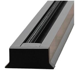 Трапециевидный однофазный шинопровод truEnergy алюминиевый, 2 метра, черный 25007 