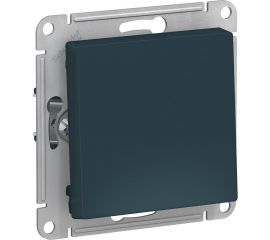 1-клавишный выключатель Schneider Electric AtlasDesign Изумруд сх.1, 10АХ, механизм SE ATN000811 