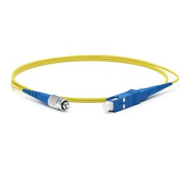 Патч-корд Hyperline FC-S2-9-FC/UR-SC/UR-H-2M-LSZH-YL волоконно-оптический (шнур) SM 9/125 245904 