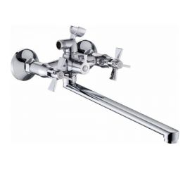 Универсальный смеситель Potato с прямым изливом и с переключателем для душа P23315 