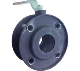 Шаровой кран LD ДУ100 PN16 фланцевый вода/газ L=110 мм СТРИЖ 537301 