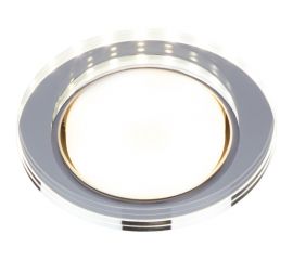 Встраиваемый светильник со светодиодной подсветкой ЭРА DK LD51 MR GX53, зеркальный Б0057467 