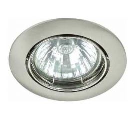 Встраиваемый спот POWERLIGHT GU5,3x50W поворотный мат.хром, алюм.литье 6028/1-4SCH 