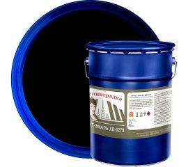 Грунт-эмаль Ленинградка ХВ-0278 5 кг, черный УТ000012426 