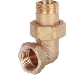 Разъемное угловое соединение ""американка"" STOUT Sft-0056-000034 вн, уплотнение под гайкой o-ring кольцо 3/4"" RG008T5Q95IKQR 