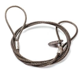 Канатный петлевой строп ТамбовТехСнаб СКП 0.32 т, 1 м, опрессовка 7930124361042 