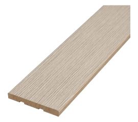 Наличник ООО ВДК эко беленый дуб, 5.5х70 мм, плоский Ж51 