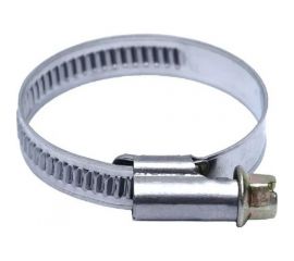 Червячный хомут vertextools нерж. сталь W2, 110-130 мм, 50 шт. 08-110-130 