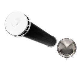 Приточный клапан ARIUS КИВ СУПЕР-125 600 мм с теплошумоизоляцией и наружным металлическим стеновым выходом 135225 