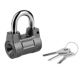 Навесной замок Зубр ВС2-4А дисковый механизм секрета 37220-4 