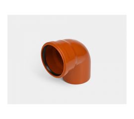 Канализационный отвод КОНТУР РР D110x90 ОРАНЖ 078400110500 