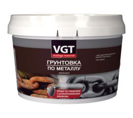 Грунтовка по металлу VGT ВД-АК-0301 серая 0,6 кг 11607678 