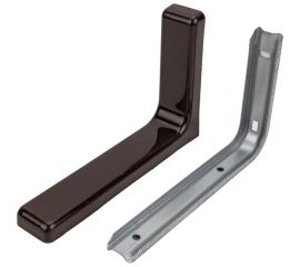 Консоль с декоративной накладкой Tech-Krep 180 мм, коричневый 1 шт. 129954 