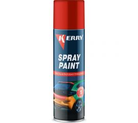 Акриловая глянцевая эмаль KERRY красная KR-015 