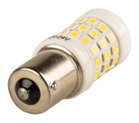 Автолампа SKYWAY диод s25(p21w) 12-24v, 51smd, диод ba15s, 1-конт. белая, противотуманные, стопы, задний ход S08202100 