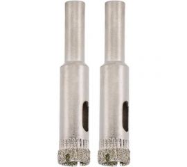 Коронка алмазная по керамограниту (2 шт;12 мм) SKRAB 33712 