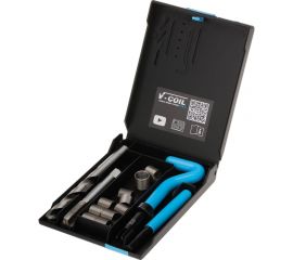 Набор для восстановления резьбы VOELKEL V-Coil М12x1,0, 14 пр. V04024 