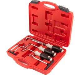 Съемники сальников и хомутов WIEDERKRAFT, набор 6 предметов WDK-214580 