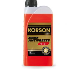 Антифриз KORSON концентрат, G12+, красный 1 л KS20031 